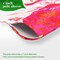 G128 Combo Pack: Garden Flag Stand Black 36 in x 16 in & Garden Flag Happy Valentine's Day Decoration Gnome Holding Love Sign 12"x18" Double-Sided Blockout Fabric